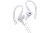 Headphones/Headsets - JVC In Ear Headphones for Running - White - JVC HA-ECX20-W-E