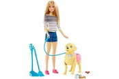 Pop, teddybeer en materiaal - Barbie WALK &POTTY PUP DWJ68 - DWJ68
