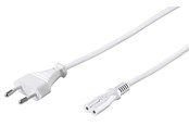 Voedingskabel (extern) - Pro Voedingskabel C7 (2 pins) - Wit - 3m - Recht - 4040849939877