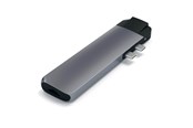 Docking station - Satechi Aluminum Type-C Pro Hub With Ethernet - USB-C - 87W PD - 1GbE - ST-TCPHEM