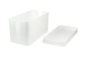 Kabelgoot, Kabelhoes & Kabelbinders - LogiLink Cable box - Kabelg?mma s Vit - KAB0061