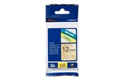 Papier, fotopapier en etiketten - Brother TZe PR831 - Black print on premium glitter gold - Roll (1.2 cm x 8 m) - TZEPR831
