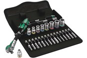 Gereedschap - Wera 8100 SA 9 Zyklop Speed Ratelset 1/4" aandrijving imperial 28 stuks - 5004019001
