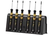 Gereedschap - Wera 1550/6 ESD Schroevendraaierset en rek voor elektronische toepassingen 6 stuks - 5030180001