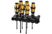 Gereedschap - Wera 977/6 TORX® Screwdriver set Kraftform : Chiseldriver and rack 6 pieces - 5024410001