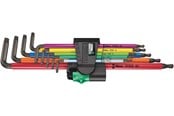 Handgereedschappen - Wera 967/9 TX XL Veelkleurig 1 L-key set for TORX® screws long 9 pieces - 5024480001