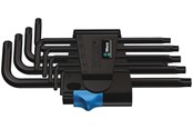 Handgereedschappen  - Wera 967/9 TX HF 1 L-key set with holding function BlackLaser 9 pieces - 5024244001