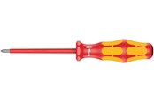 Handgereedschappen - Wera 165 i PZ VDE Insulated screwdriver for Pozidriv screws. PZ 0 x 80 mm - 05006160001
