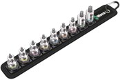 Gereedschap - Wera Belt A 3 TORX® HF Zyklop bit socket set with holding function 1/4" drive 9 pieces - 5003882001