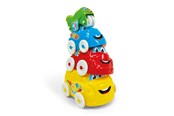 Speelgoed voor baby's - Clementoni Stacking Tower Vehicles 4dlg. - 17111