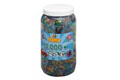 Creatief spelen - Hama Ironing beads in Pot-Glittermix 13.000pcs. - 211-54