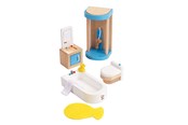 Houten speelgoed - Hape Poppenhuis badkamer - E3451_hape