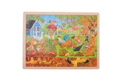 Puzzels - Goki Houten puzzel - Leven in de tuin Hout - 57743