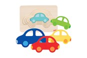 Puzzels - Goki Auto puzzel lagen 5 lagen - 57485