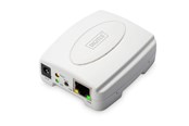 Netwerk-adapter (netwerkkaart, printserver, enz.) - DIGITUS Snel Ethernet-printserver - DN-13003-2