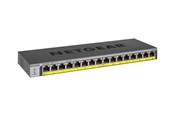 Switch - Netgear GS116PP 16-Port Gigabit Ethernet High-Power Unmanaged PoE+ Schakelaar with FlexPoE (183W) - GS116PP-100EUS
