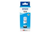 Inkt, toner en verbruiksartikelen - Epson EcoTank 104 - Cyan Ink - C13T00P240