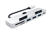 USB hub - Satechi Aluminum Type-C Klem Hub Pro - hub - 4 ports USB hub - 4 - Zilver - ST-TCIMHS