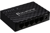 Switch - LevelOne GEU-0522 5-Port Gigabit Schakelaar - GEU-0522
