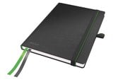 Schrijfblokken, formulieren en notitieboekjes - Leitz  Complete Notitieboek A5 gelijnd met harde kaft Zwart - 44780095