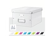 Archivering & Opslag - Leitz  Click & Store WOW Middelgrote Opbergdoos Wit - 60440001