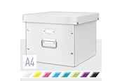 Archivering & Opslag - Leitz Click & Store WOW Archiefdoos voor hangmappen Wit - 60460001