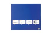 Conferentie & Presentatie - Nobo Glassboard Diamond 45x45cm Sq Blauw - 1903953