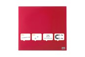 Conferentie & Presentatie - Nobo Glassboard Diamond 30x30cm Sq Rood - 1903954