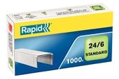 Perforator & Nietmachine - Rapid Staples Standard 24/6 Galv. B/1000 - 24855600