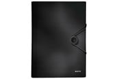 Mapper en Klemborden - Leitz Project File Solid PP Black - 45791095