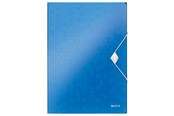 Mapper en Klemborden - Leitz WOW 3-Klepsmap, PP Blauw - 45990036