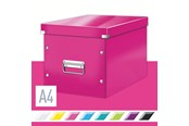 Archivering & Opslag - Leitz Click & Store WOW Kubus Grote Opbergdoos Roze - 61080023