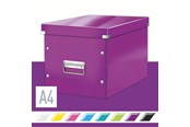 Archivering & Opslag - Leitz Click & Store WOW Kubus Grote Opbergdoos Paars - 61080062