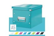 Archivering & Opslag - Leitz Click & Store WOW Kubus Middelgrote Opbergdoos Ijsblauw - 61090051