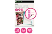Lamineren - Leitz Lamination pouch matt A4 125 mic.Box/100 - 16926