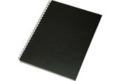 Schrijfblokken, formulieren en notitieboekjes - Esselte Notepad Memo Art A4 wire-o Ruled Zwart C - 16489