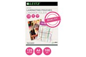 Lamineren - Leitz Lamination pouch A6 125 mic. Box of 100 - 33806