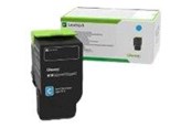 Inkt, toner en verbruiksartikelen - Lexmark 78C1UCE Contract-toner cartridge Cyan ultr - 78C2UCE