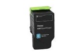 Inkt, toner en verbruiksartikelen - Lexmark 78C2XC0 return-toner cartridge Cyaan extra - 78C2XC0