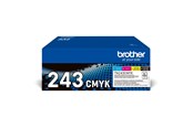 Inkt, toner en verbruiksartikelen - Brother TN243CMYK / TN 243CMYK Waardepakket 4-Pack - TN243CMYK