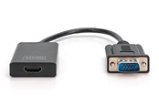 Beelscherm- en tv-kabel - DIGITUS - Extern Video adapter - DA-70473