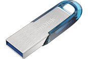 USB-stick - SANDISK Ultra Flair - Blauw - 128GB - USB-stick - SDCZ73-128G-G46B