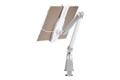 Muurbevestigingen, AV-bevestigingen & AV-meubels - Neomounts Anti-Theft Tablet Desk Stand - Zwart - Bureaubevestiging (adjustable arm) - Max 1 kg - recommended for - TABLET-D100SILVER