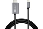 Beelscherm- en tv-kabel - Sandberg USB-C to HDMI - 2m - 136-21
