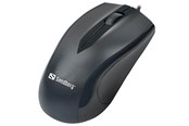 Muis - Sandberg USB Mouse - Muis - Optisch - 3 knoppen - Zwart - 631-01