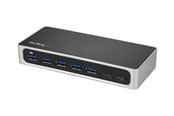 USB hub - StarTech.com USB-C Hub 7 Port USB hub - 7 - Zilver - HB30C5A2CSC