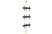 Muurbevestigingen, AV-bevestigingen & AV-meubels - Multibrackets M Floor to Ceiling Mount Pro MBFC3U Brass - Max 30 kg - recommended for 65" - 7350073735761