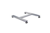 Muurbevestigingen, AV-bevestigingen & AV-meubels - Multibrackets M Public Display Stand Wheelbase B2B Silver - Max 100 kg - recommended for - 7350073736010