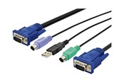 KVM-kabel - DIGITUS Octopus - keyboard / video / mouse (KVM) cable - 3 m - DS-19232
