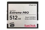 Geheugenkaart - SANDISK Extreme Pro CFast 2.0 - 525MB/s - 512GB - SDCFSP-512G-G46D